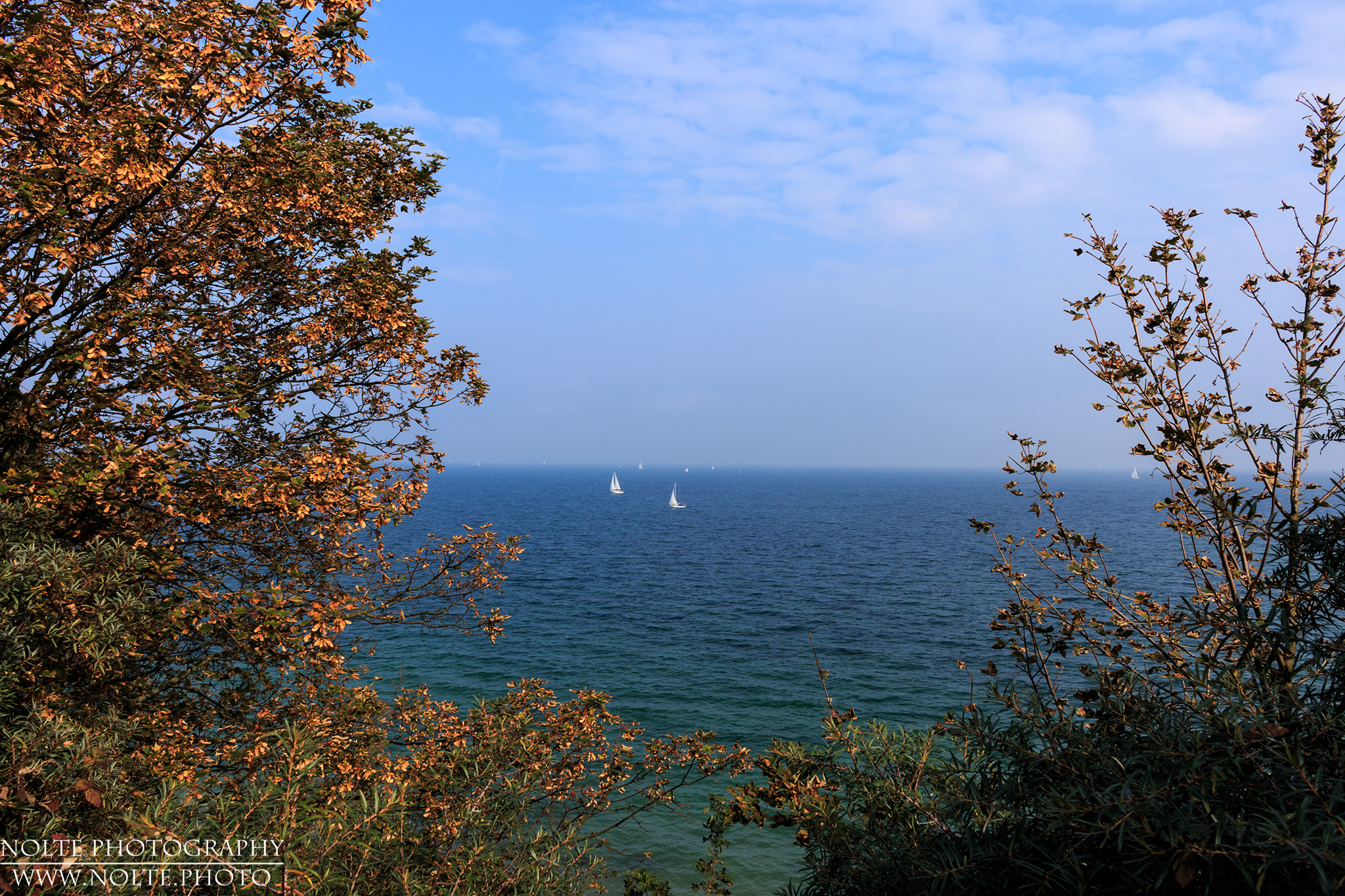Kleinsegler auf der Ostsee