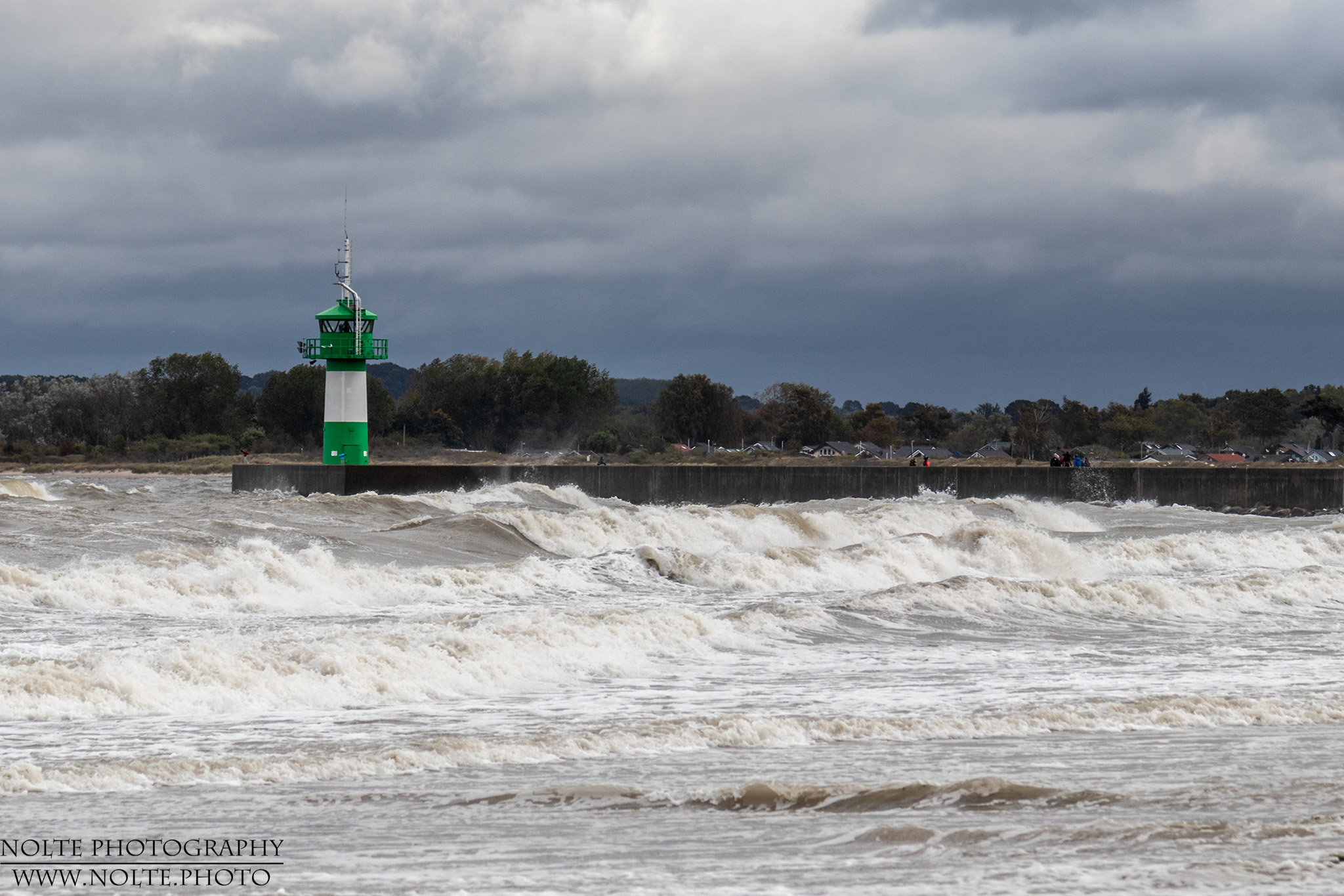 Sturm in Travemünde