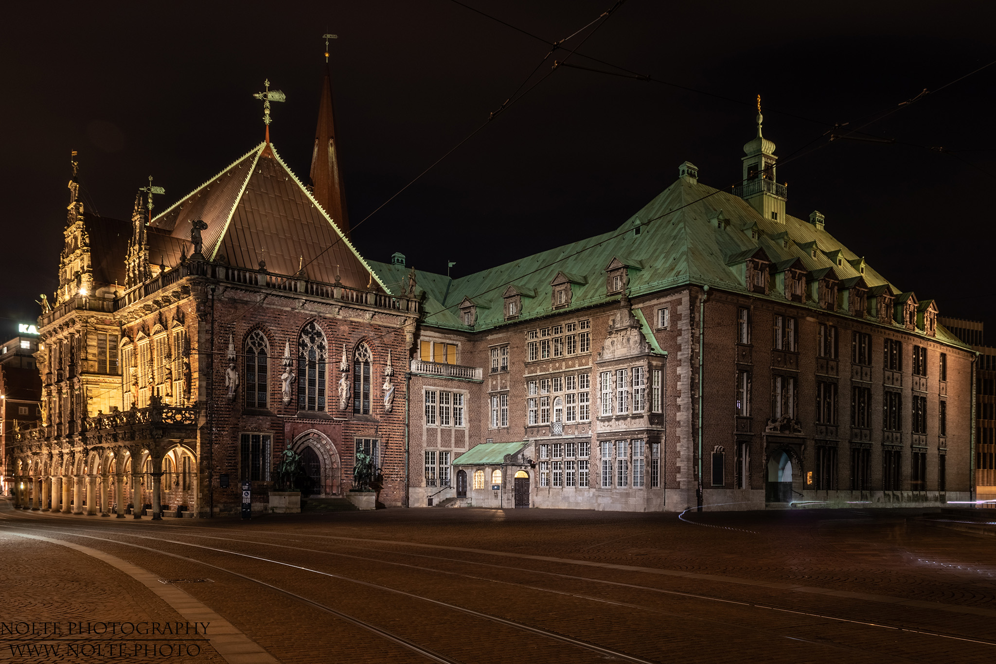 Seitenflügel des Bremer Rathauses