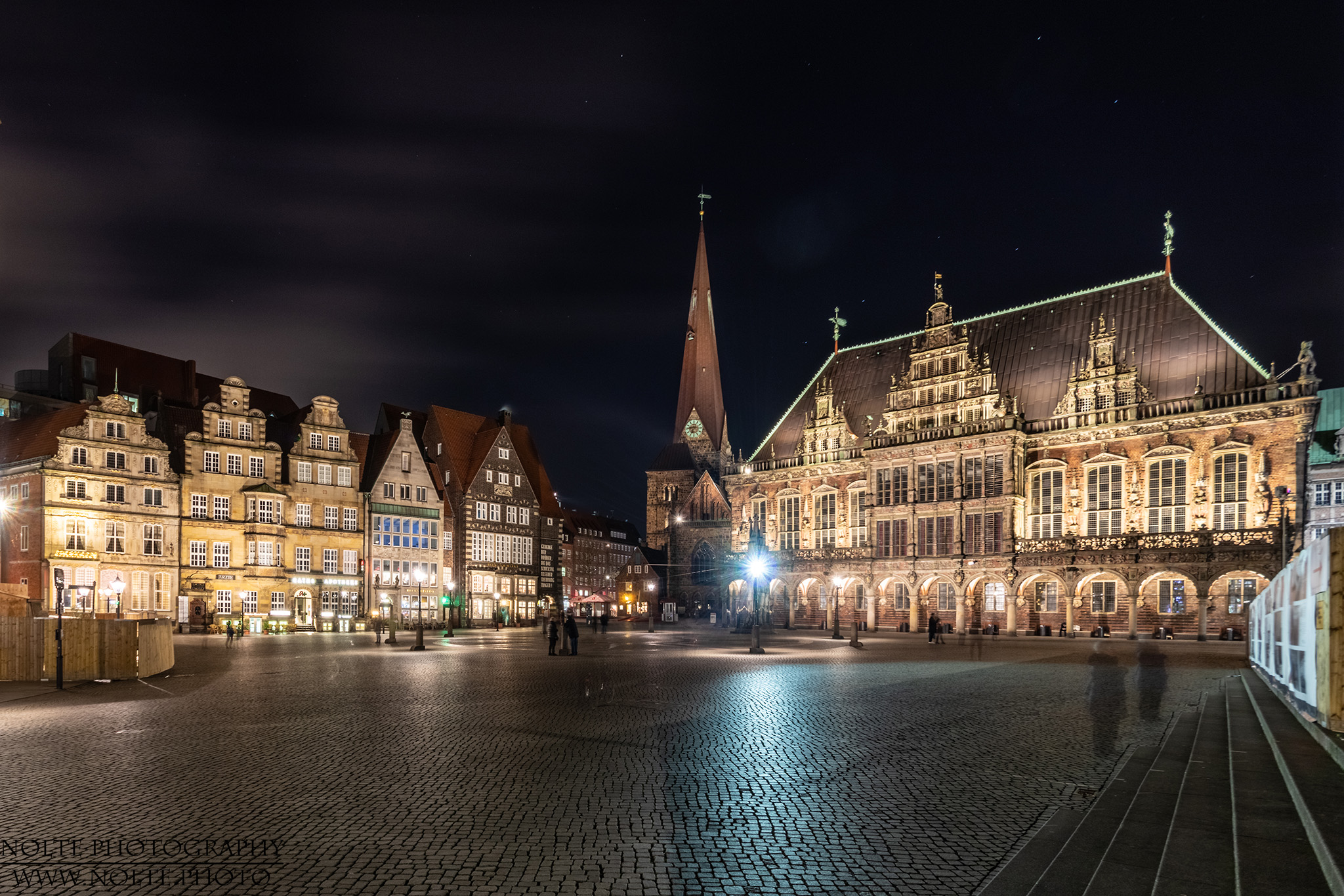Rathausplatz in Bremen