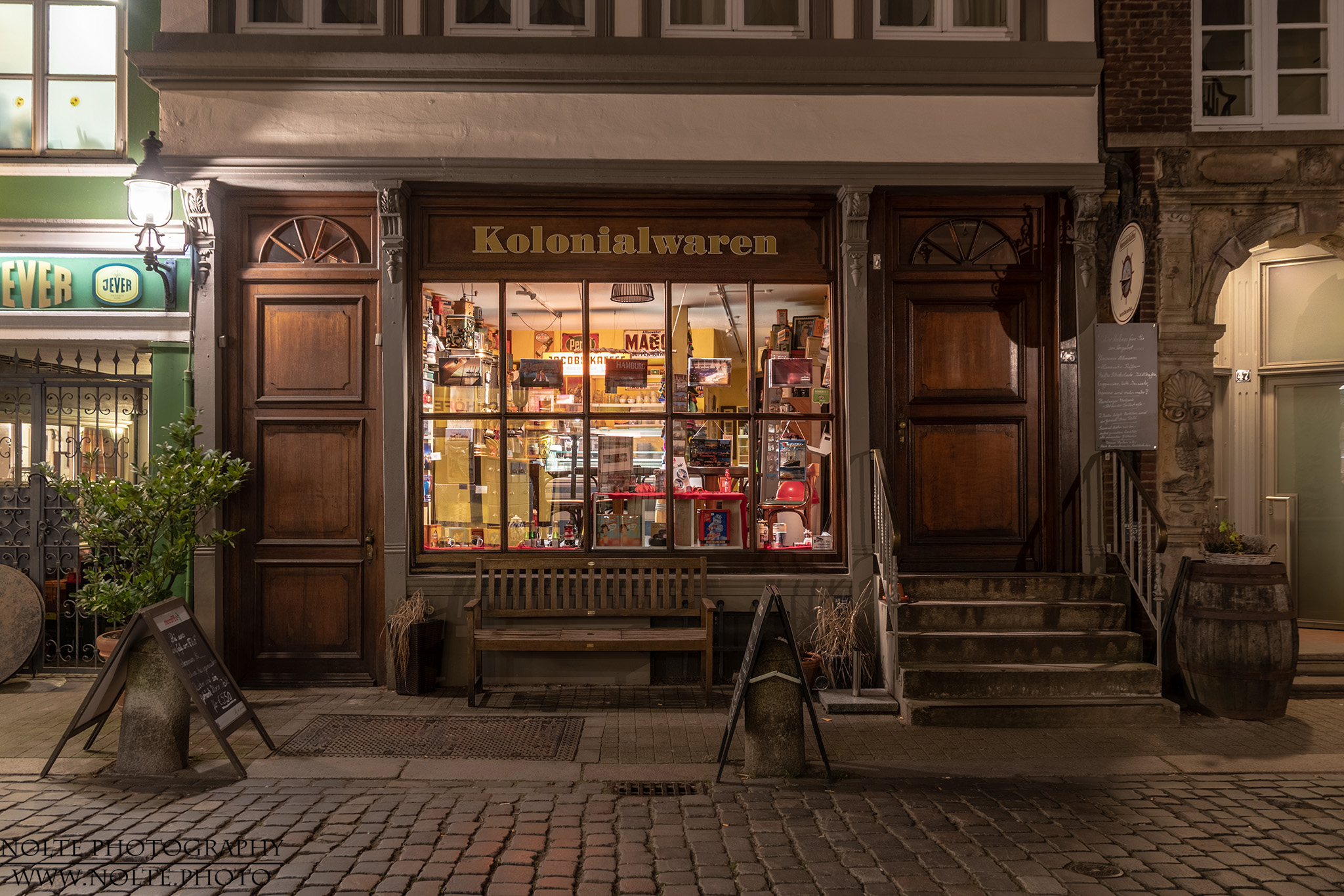 Kolonialwaren in Hamburg