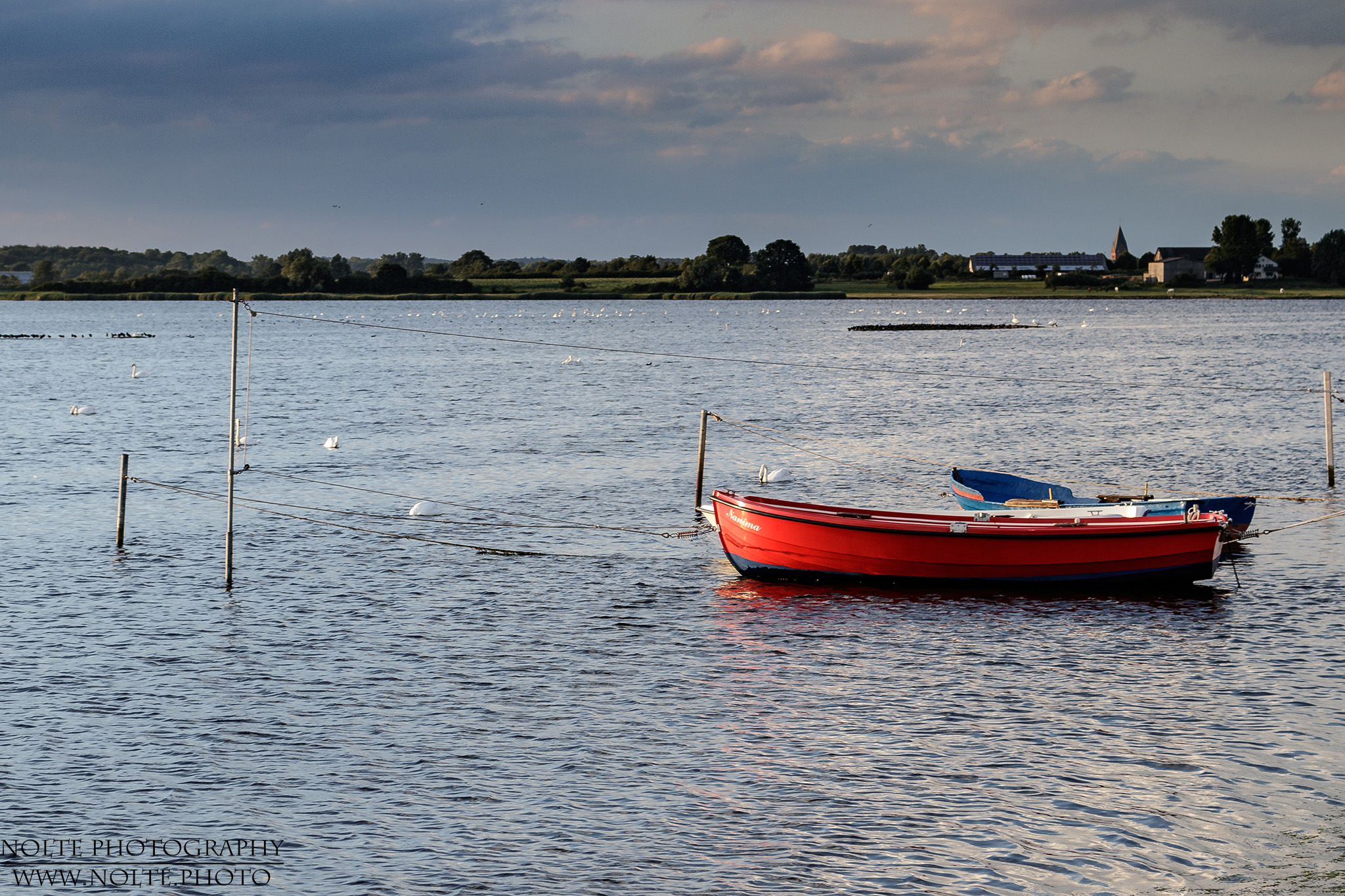 Fischerboote auf dem Binnenwasser