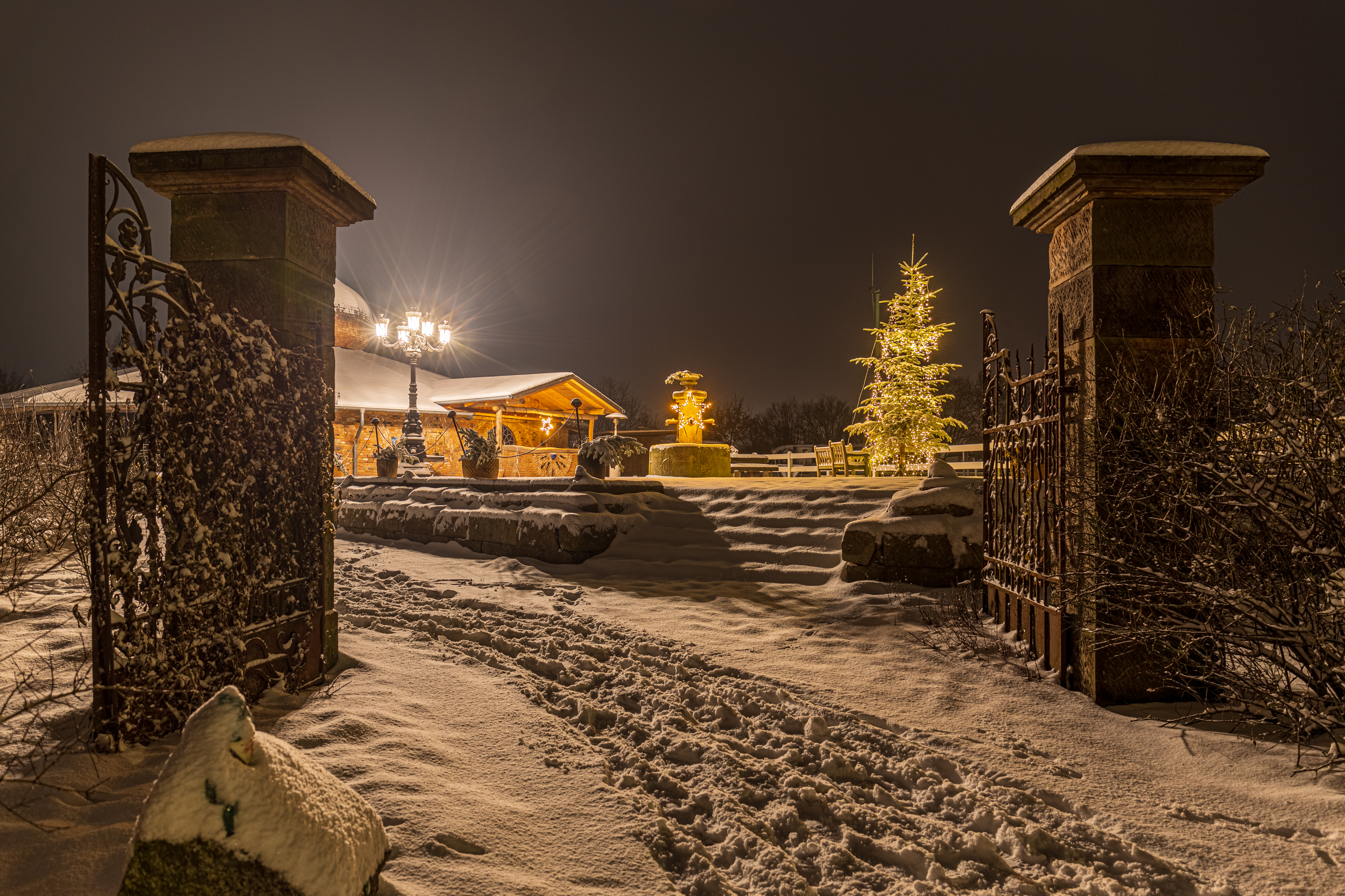 Tor ins Winterwunderland