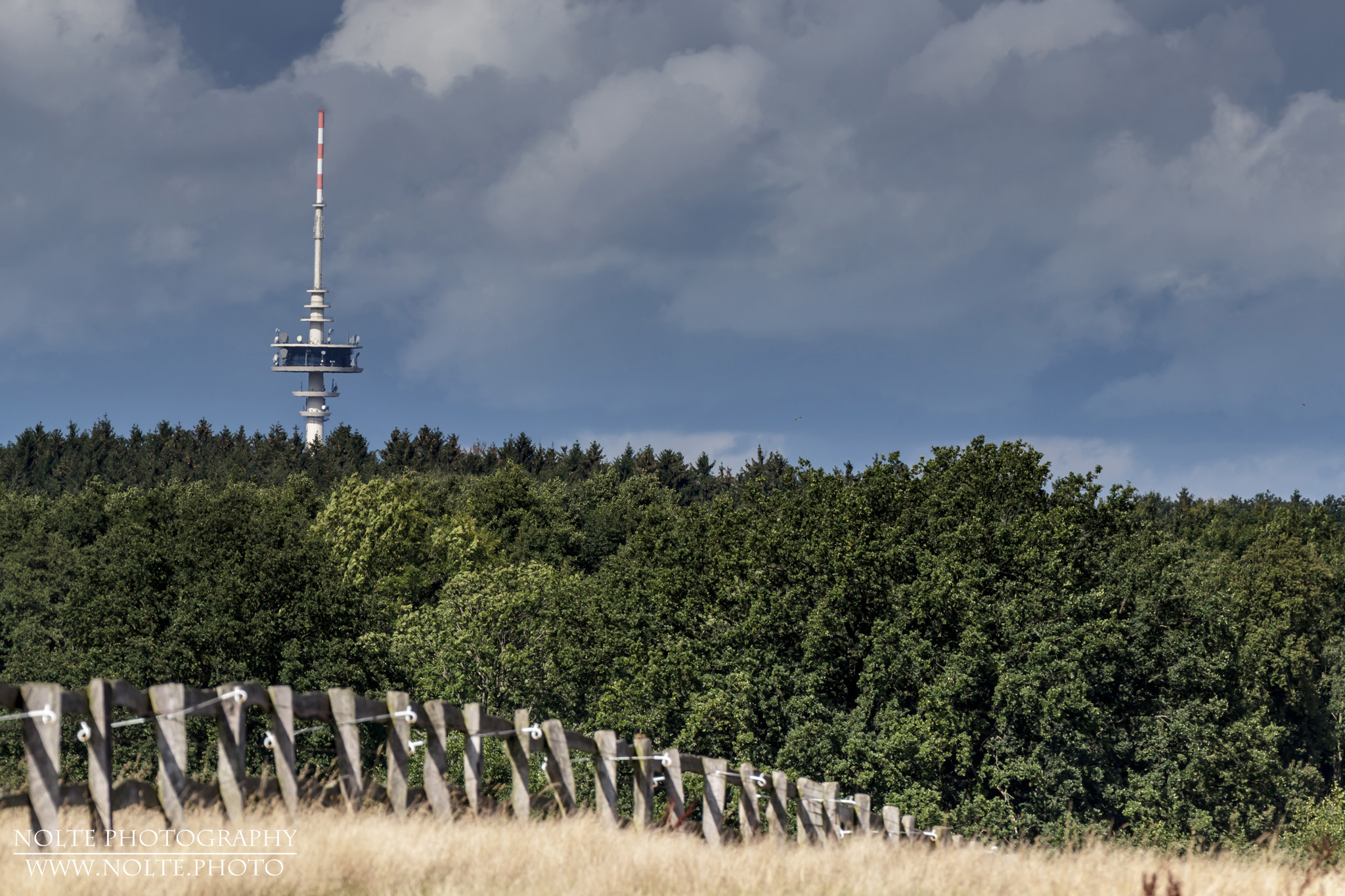 Blick zum Fernseturm bei Grabau