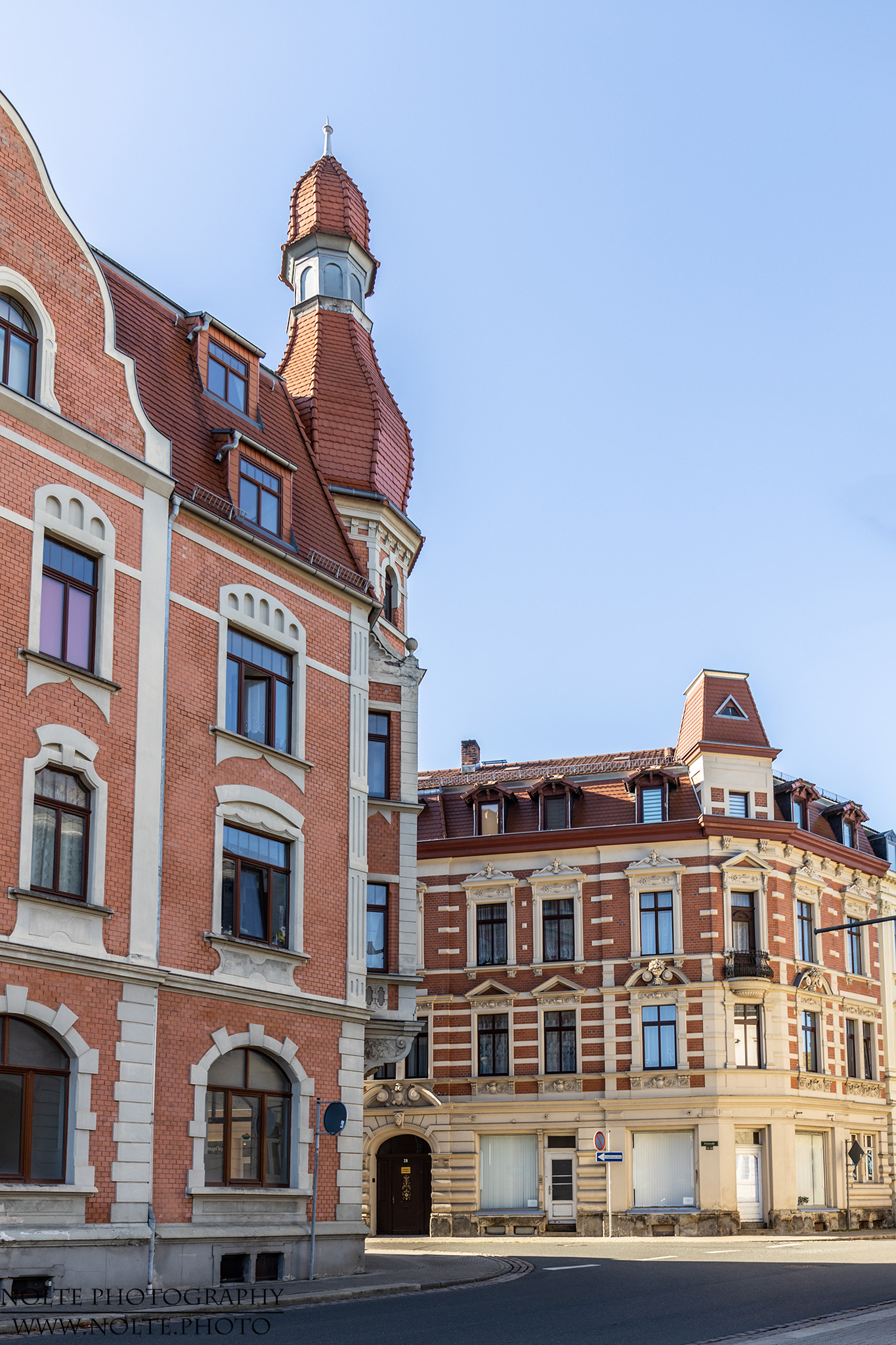 Historische Gebäude in Meerane