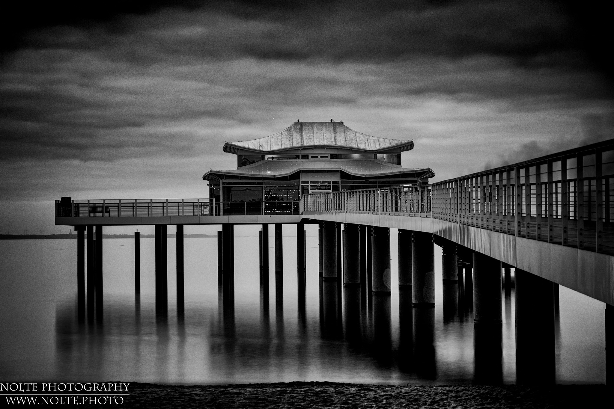 Am Steg entlang zum Timmendorfer Teehaus
