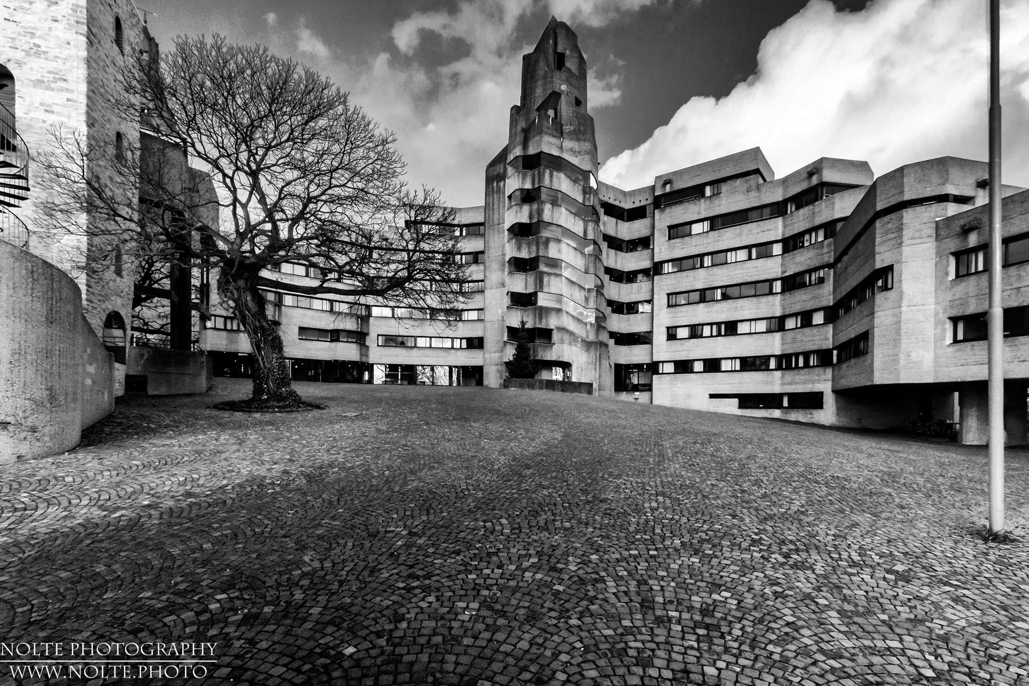 Innenhof des Bensberger Rathauses