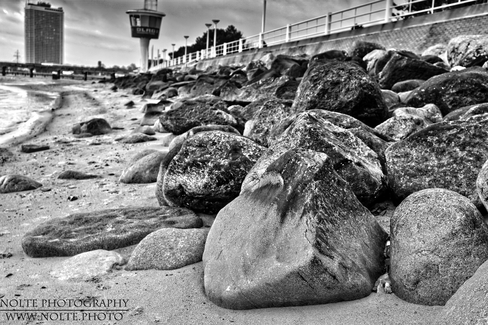 Felsen in Travemünde