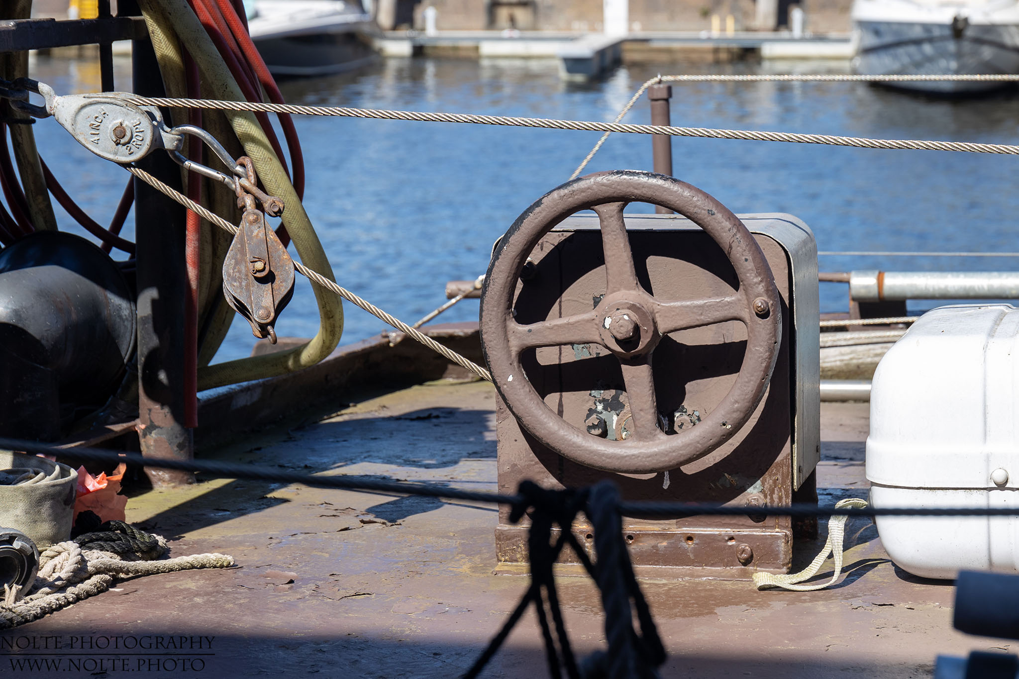 Technische EInrichtungen auf einem Museumsschiff