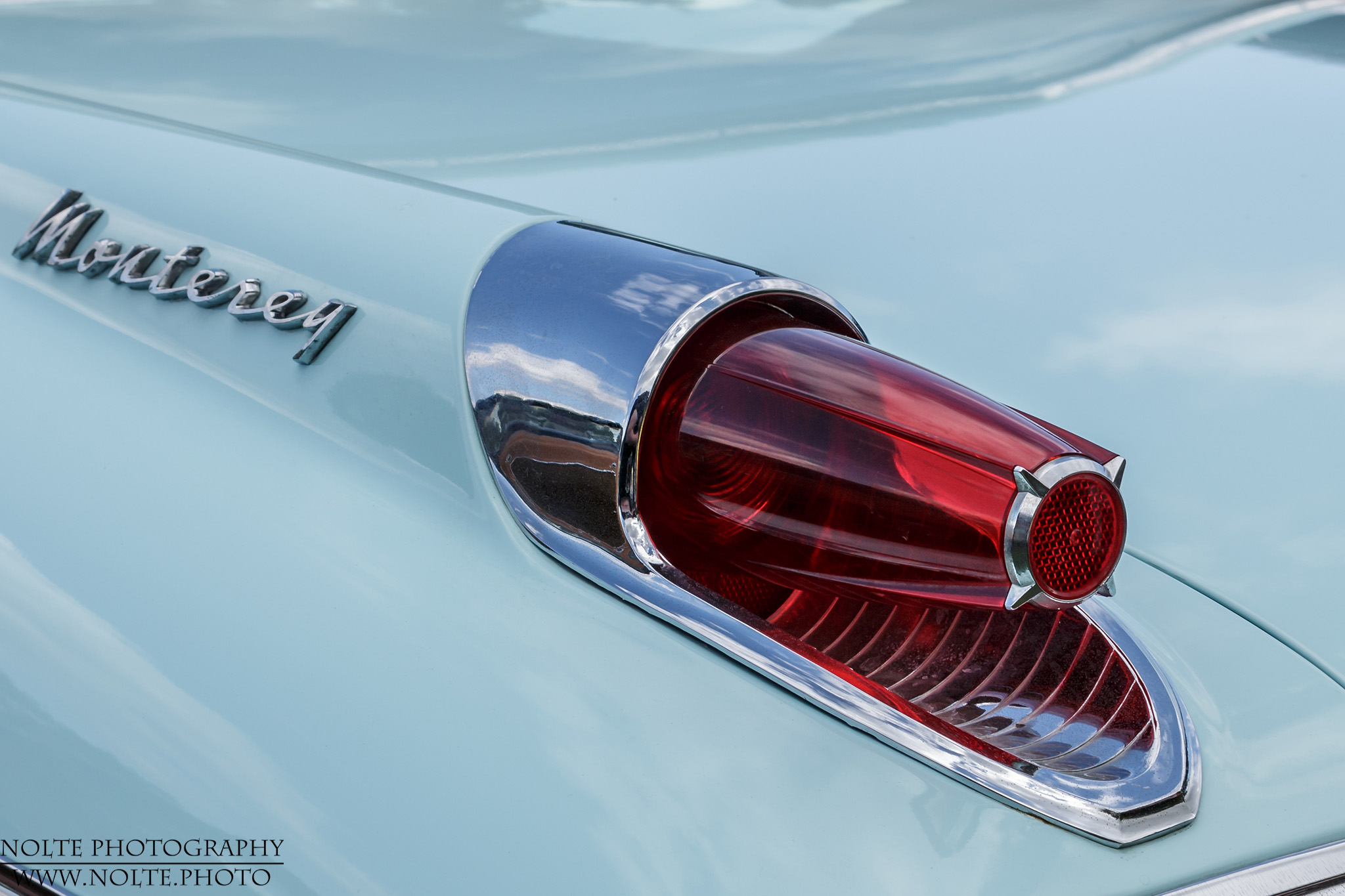 Rücklicht eines 1962 Mercury Monterey