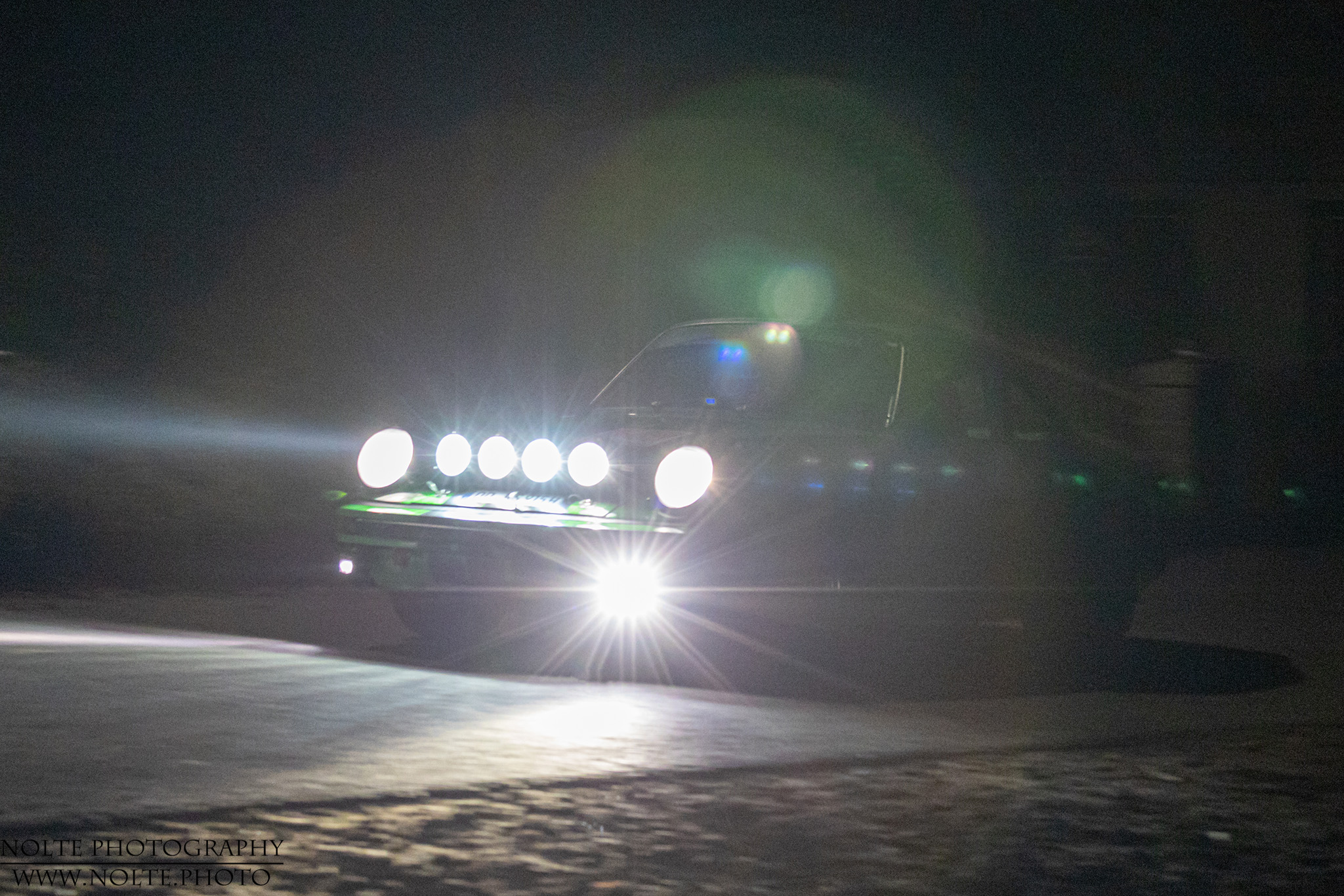 Porsche 911 Rallye am Berg