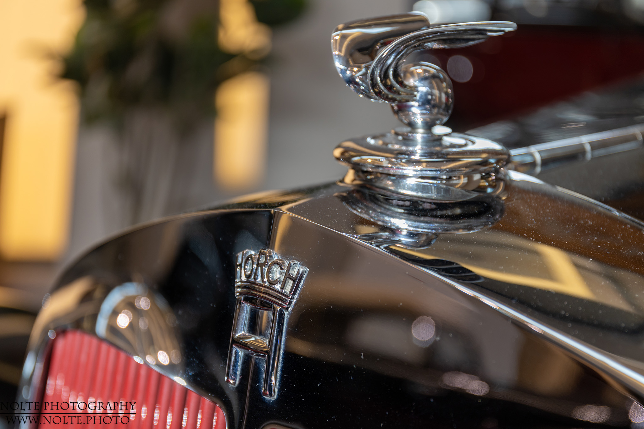 Horch Logo und Kühlerfigur