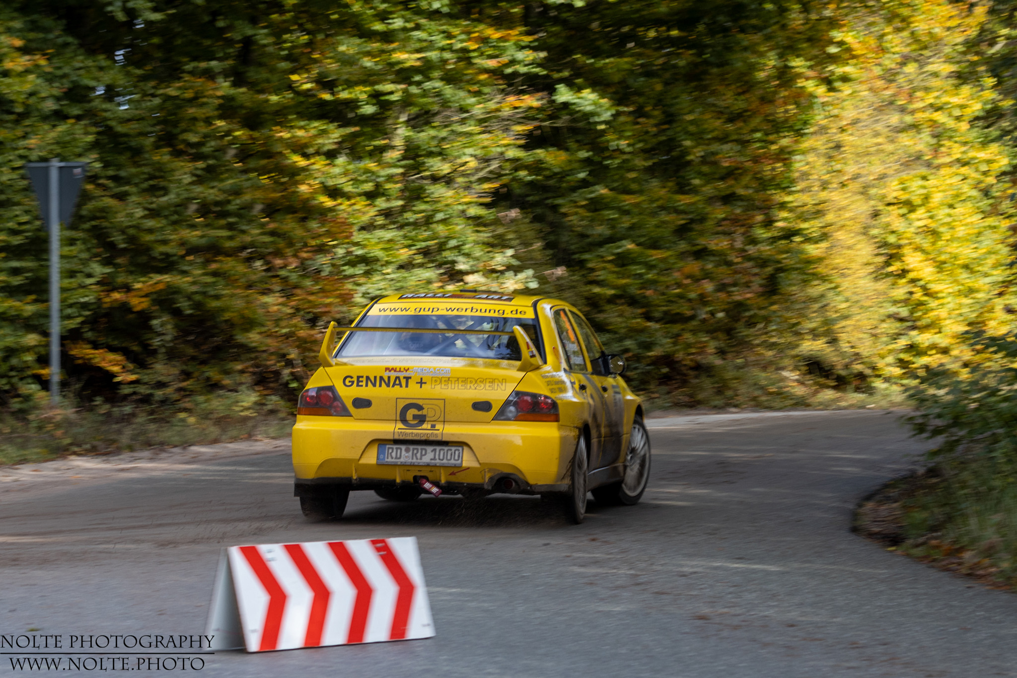 Mitsubishi Lancer Rallyefahrzeug