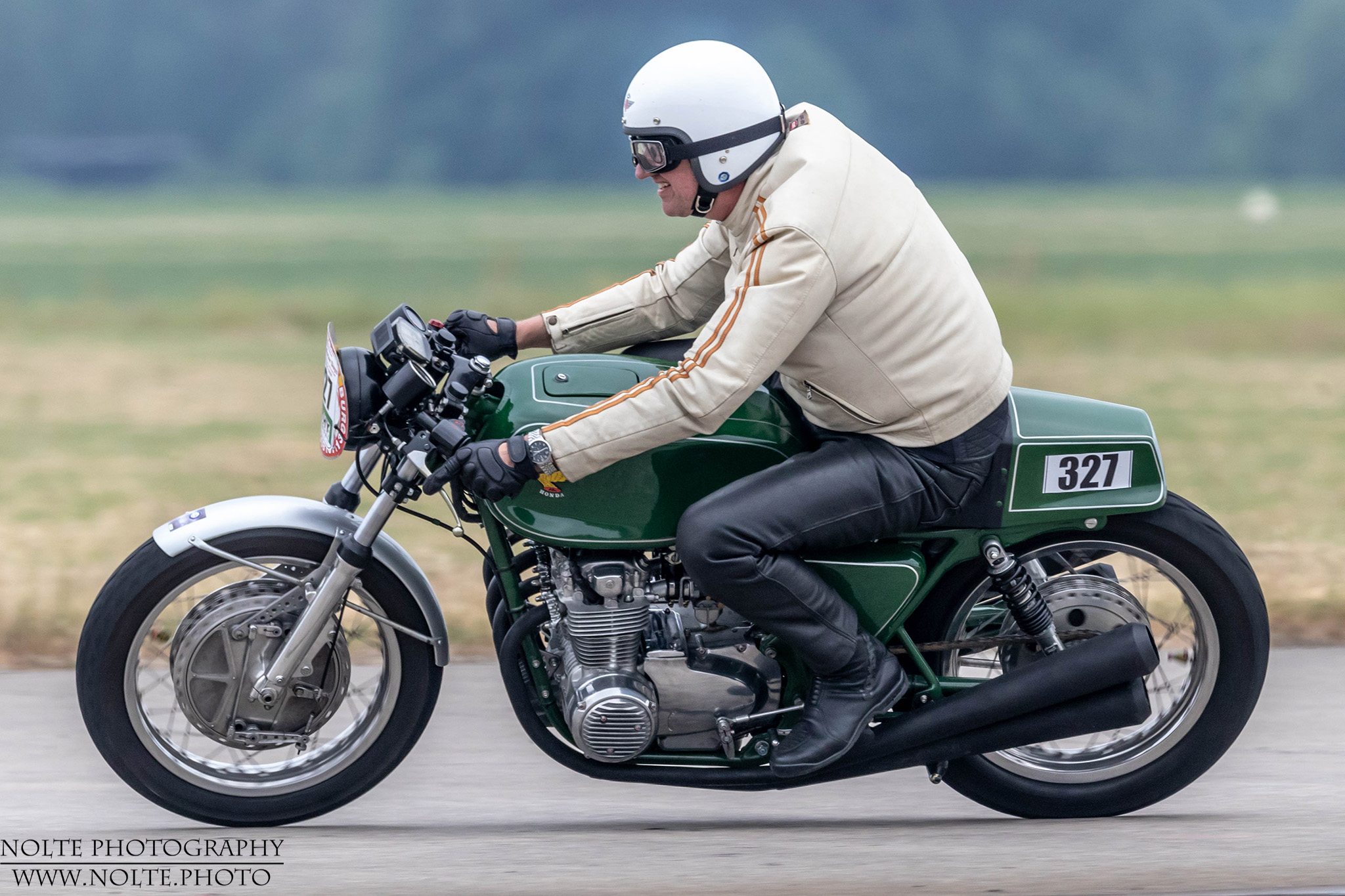 1973 Honda CB 550 im Renneinsatz