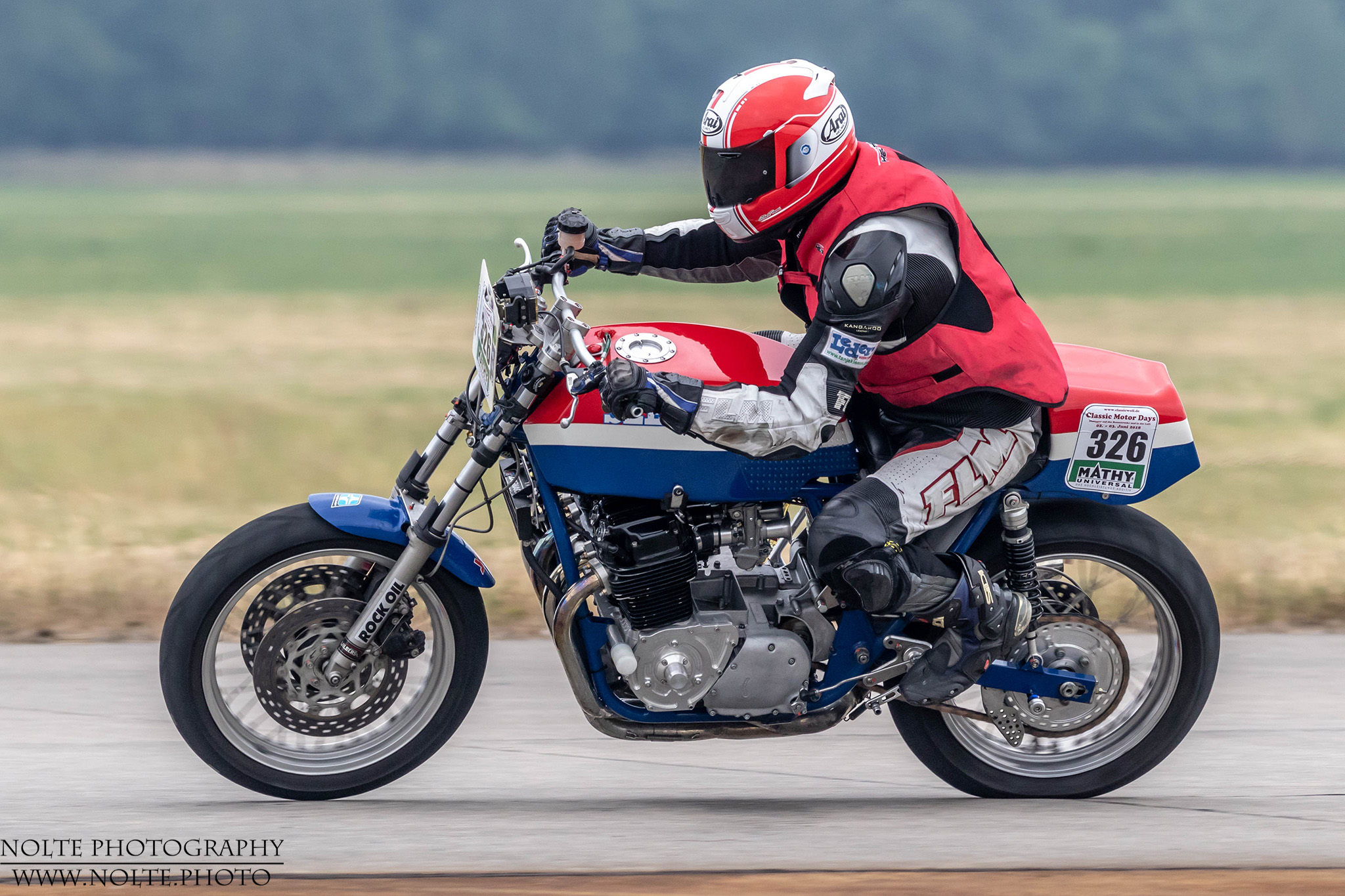 1976 Honda CB 750 Seeley im Renneinsatz