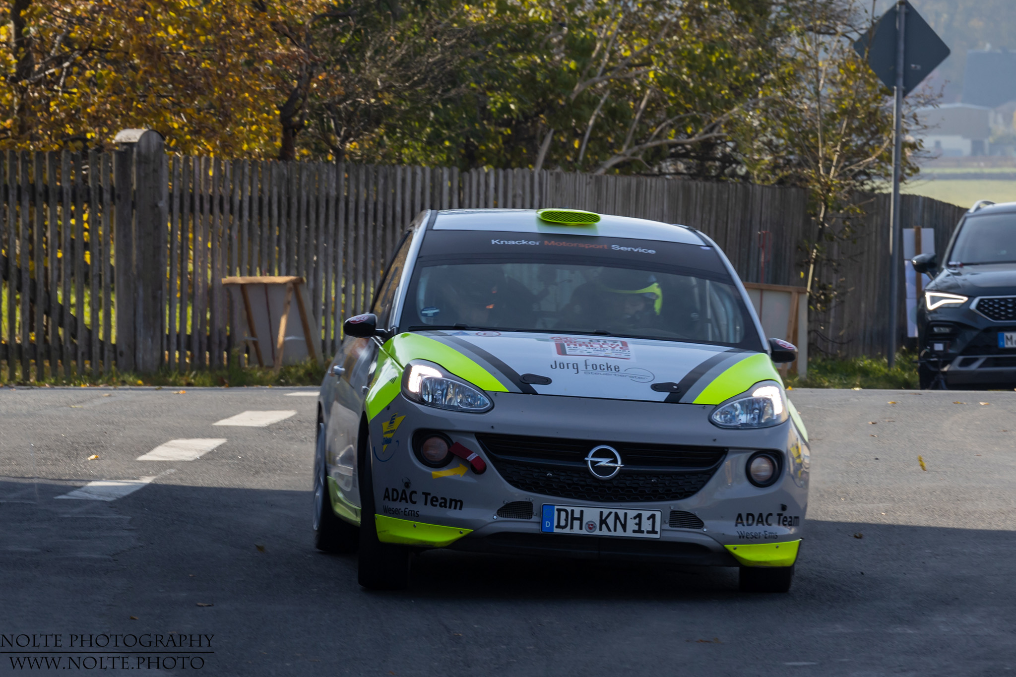 Opel Adam bei der Sachsenrallye 2021