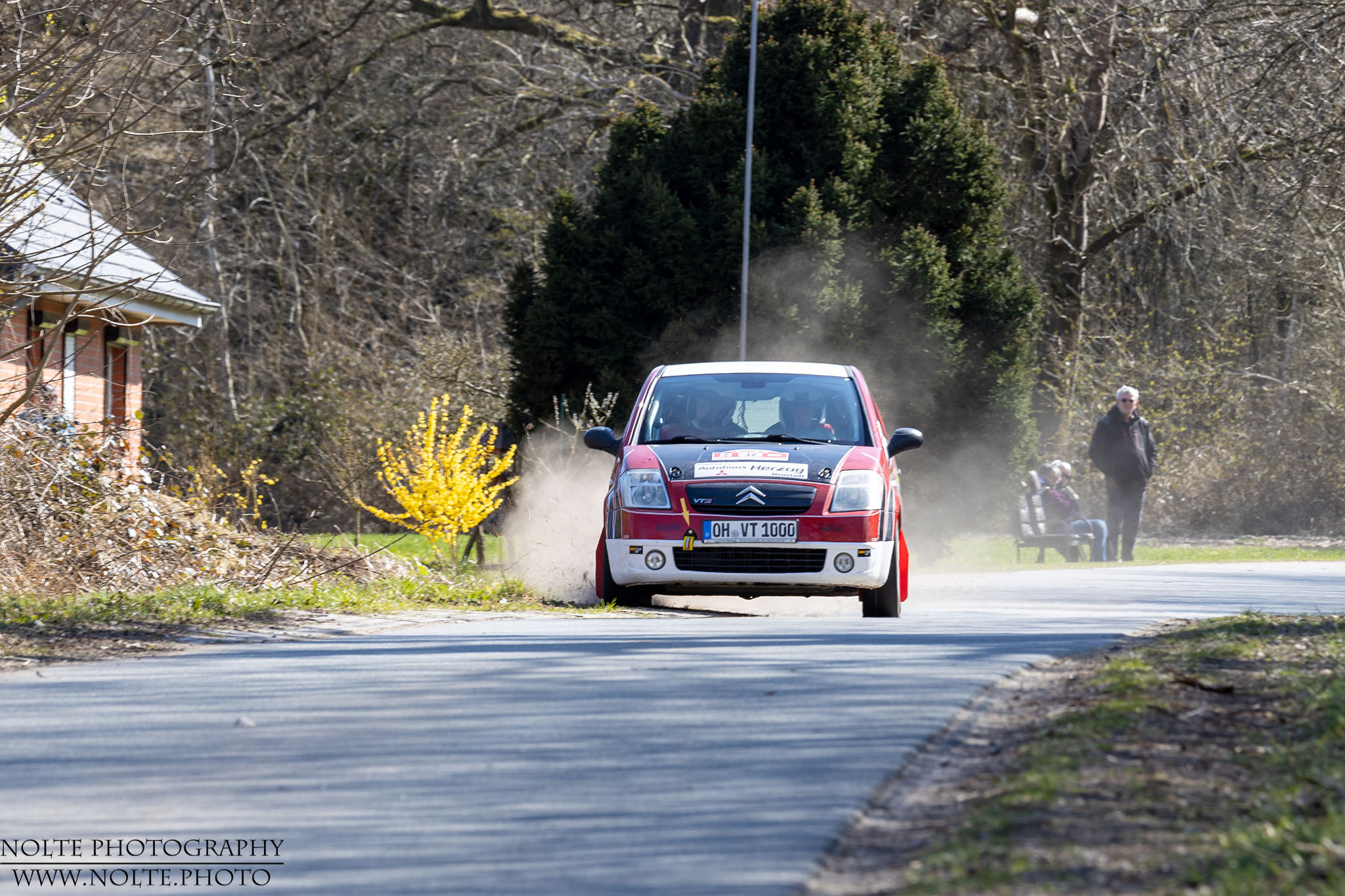 Grad noch die Kurve bekommen...