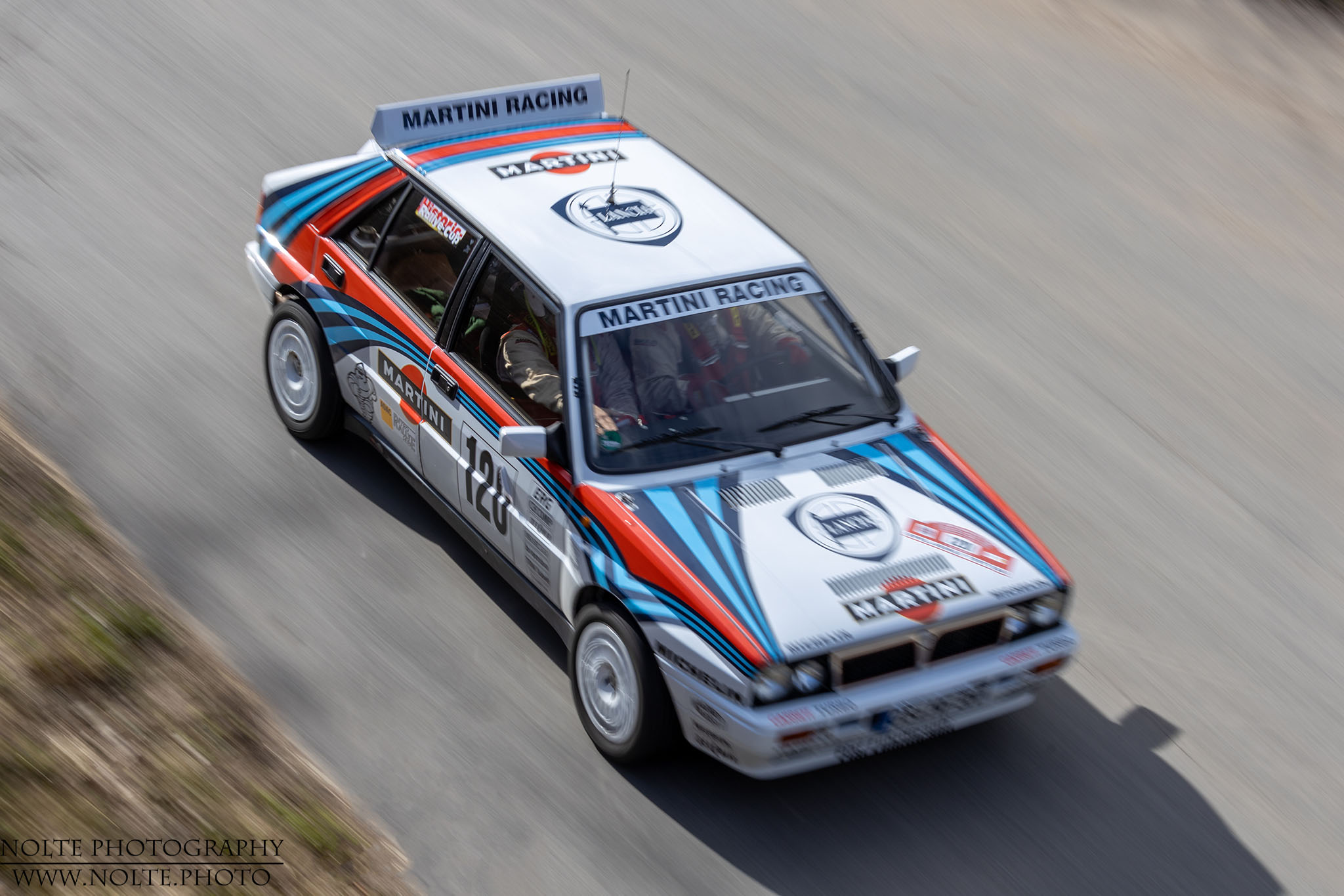 Lancia Delta von oben gesehen