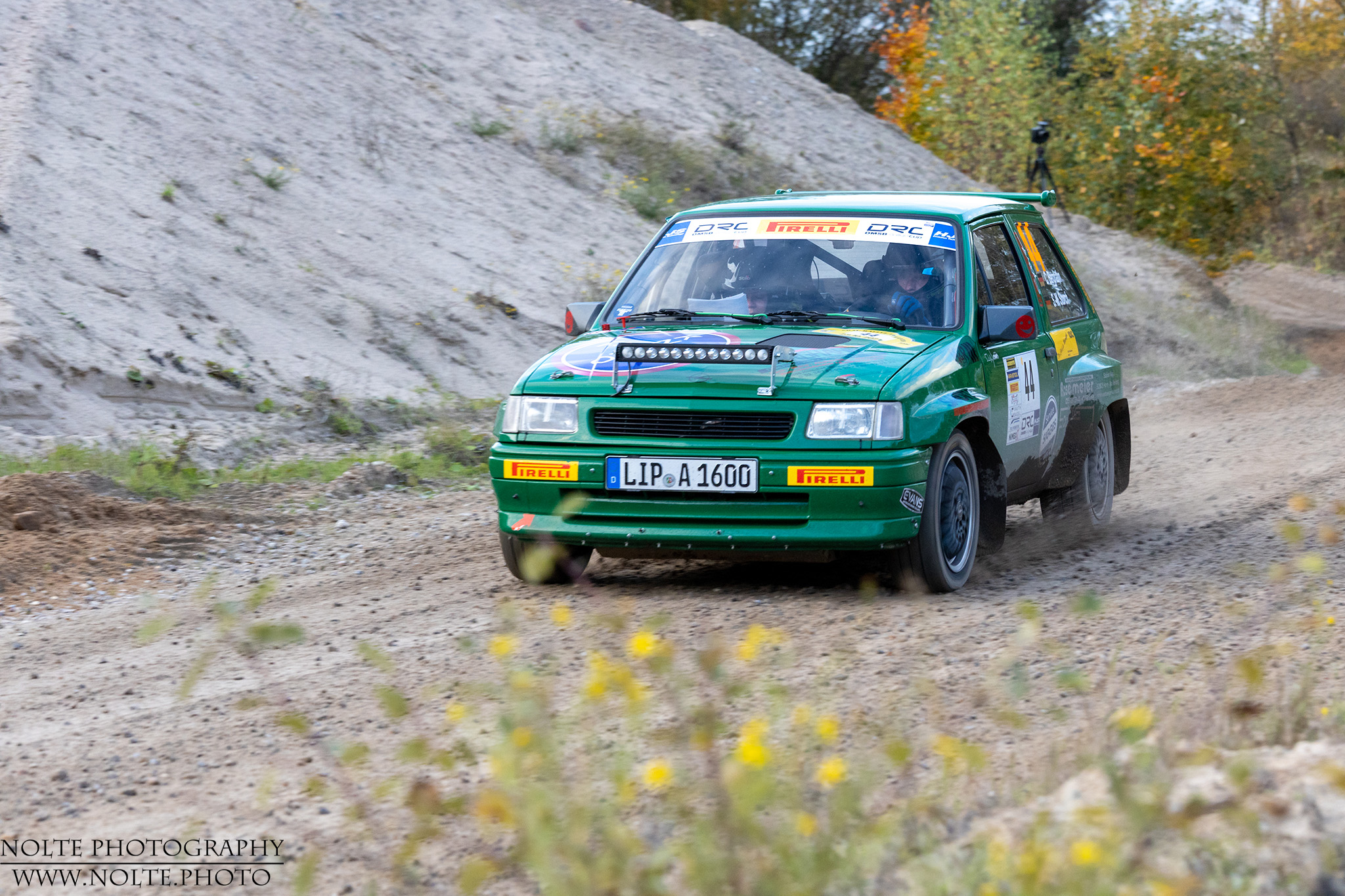 Opel Corsa A im Rallyeeinsatz