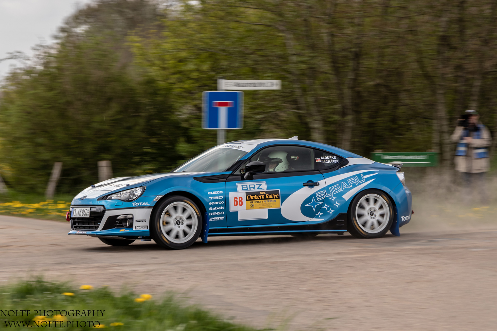 Subaru BRZ Rallye Fahrzeug