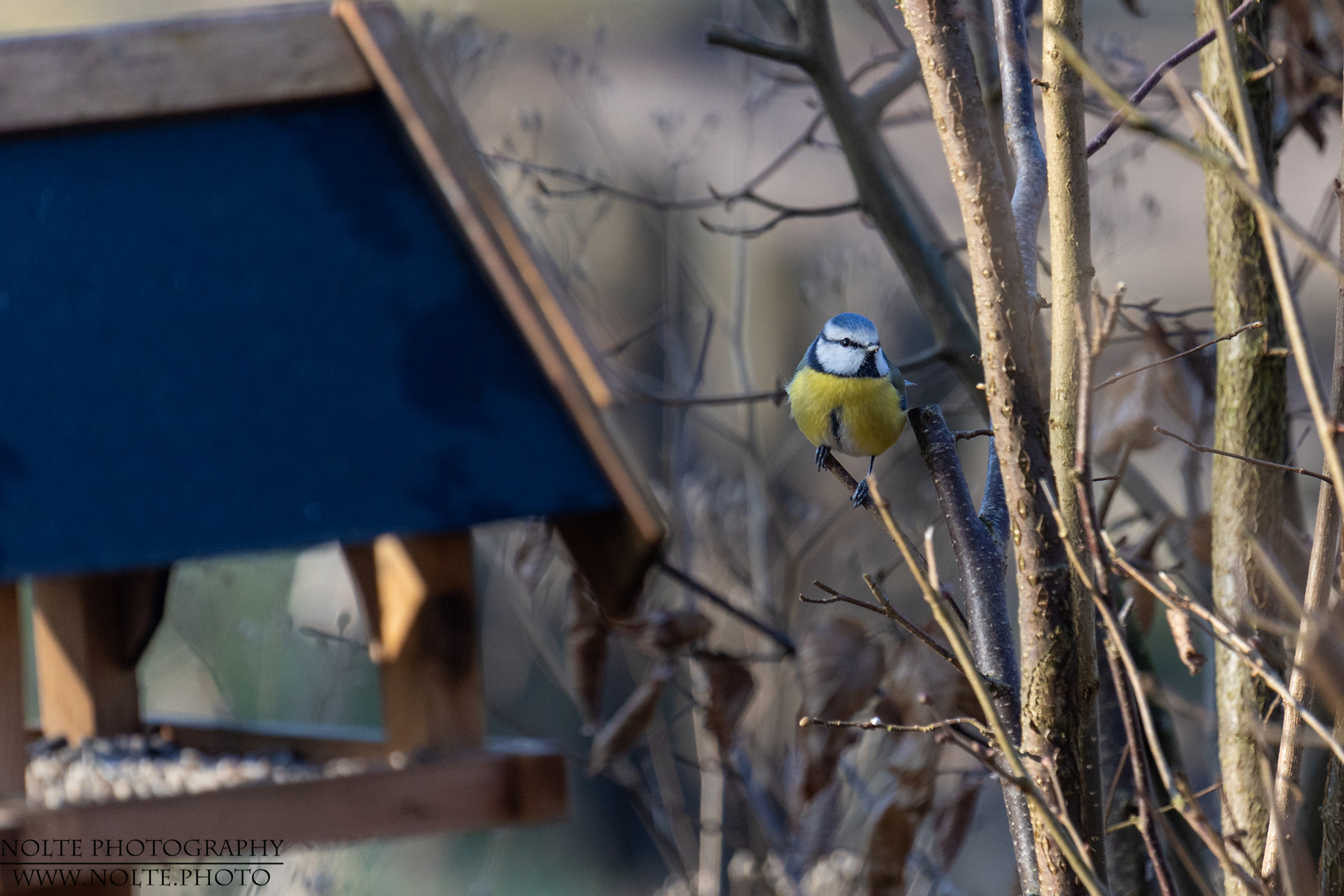 Warten auf den Lieferdienst