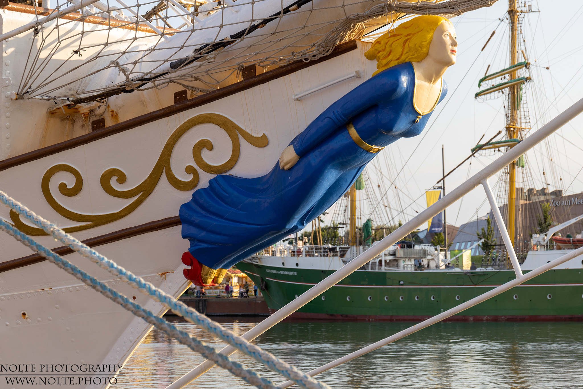 Galionsfigur der Christian Radich