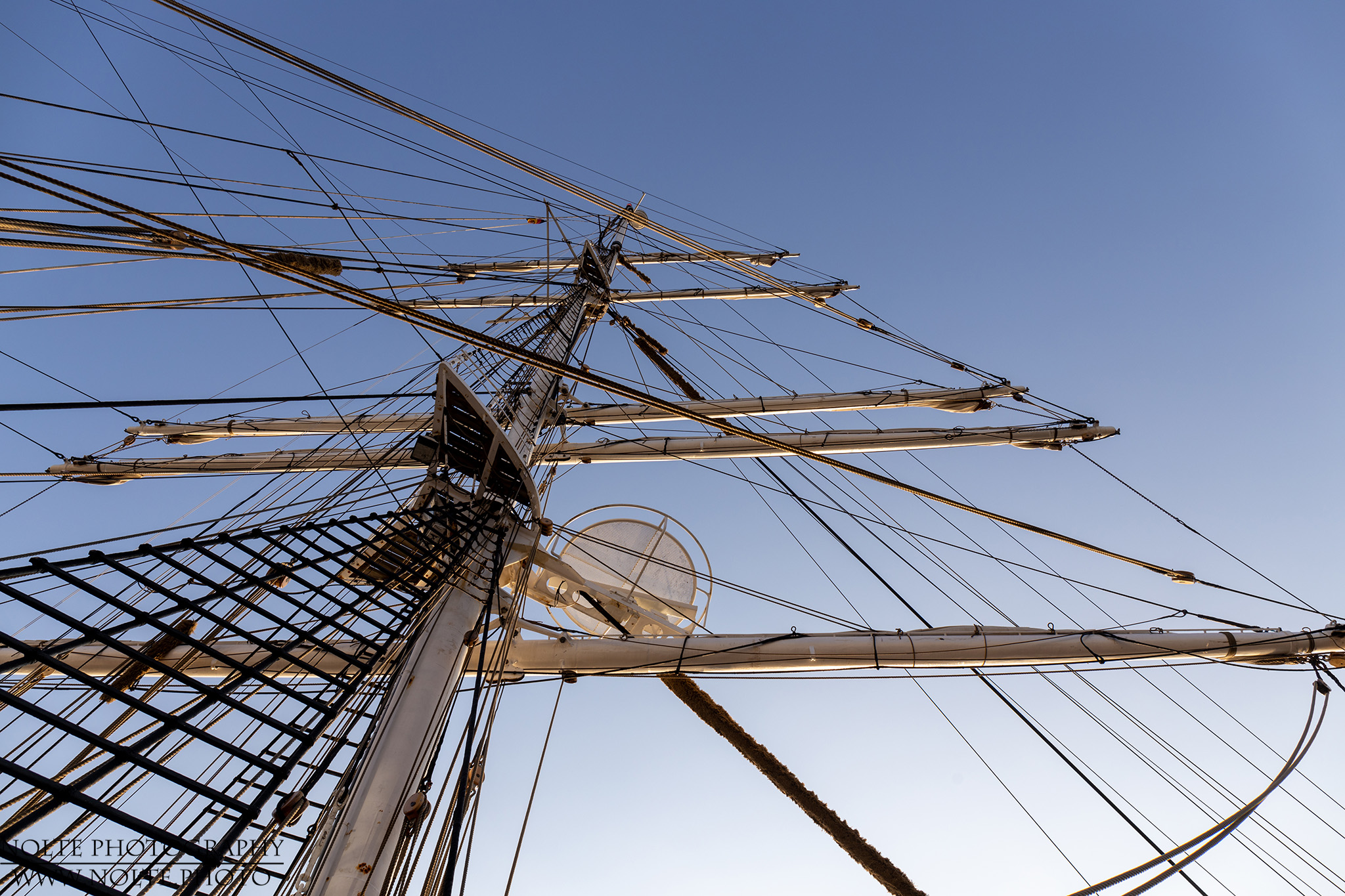 Blick in die Takelage