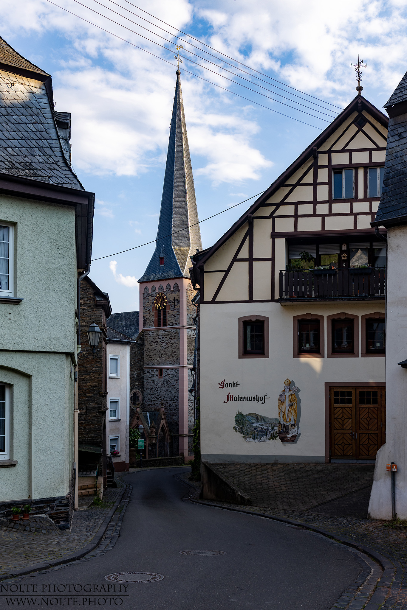 Die Gasse im Dorf